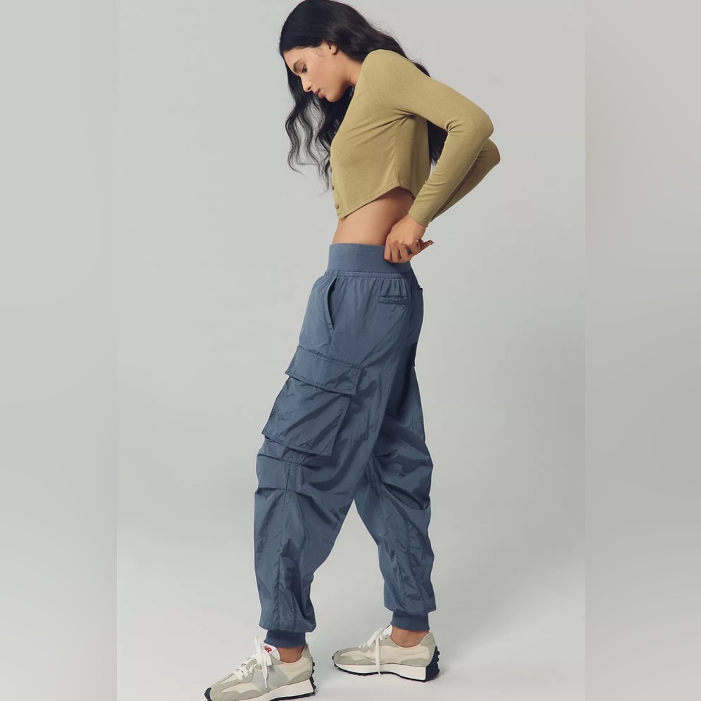 Anthropologie Daily Practice Silky Cargo Pants✨